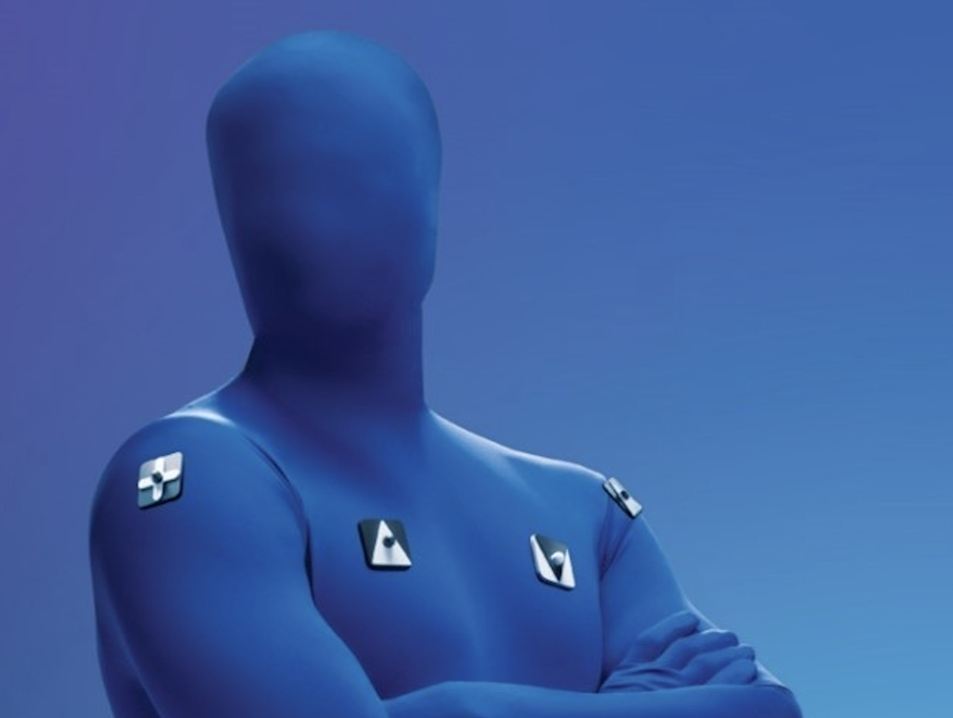 Blue man Du